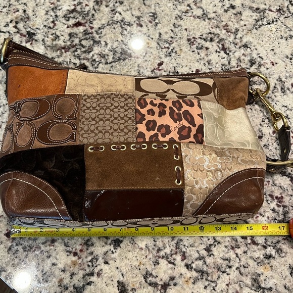 Coach Patchwork (12842) Hobo Shoulder Bag w/ COA - Picture 6 of 16